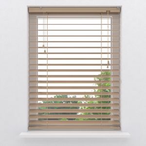 Aluminium - Jaloezie 50mm Easy Matte - Taupe - 80x180