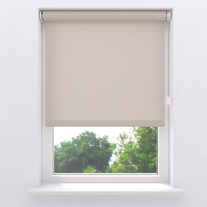Elektrisch Rolgordijn Easy Lichtdoorlatend Sand 90x275cm