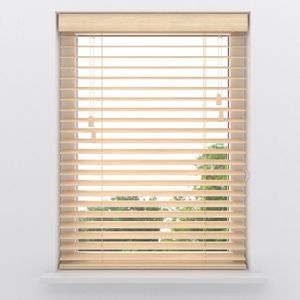 Houten jaloezie 50 mm Essence Natural 160x175