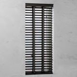 Houten Jaloezie 50 mm Smart Black 80x130cm