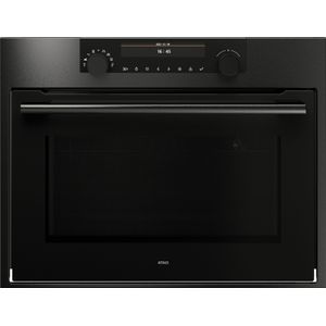 ATAG CX46121D Combi-magnetron Black Steel met groot kleurendisplay