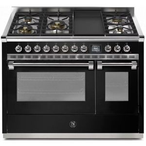 Steel AQ12SF-4TM Fornuis Ascot 120 - Gas Fornuis | Model 2024-Zwart