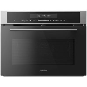 Inventum IMC4535RT Oven met magnetron - 50 l - Nis 45 cm - Zwart/RVS (SALE)