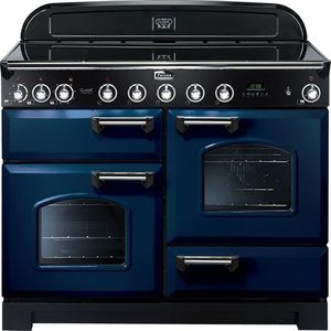 Falcon 100420802 Classic Deluxe 110 Blauw Chroom Keramisch fornuis