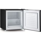 Severin GB 8880 - Mini koelkast - mini vriezer - minibar - retro - zwart