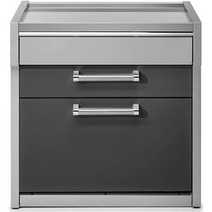 Steel GQ9C-P Genesi Modular System 90 Werktafel | Model 2022-Mat antraciet