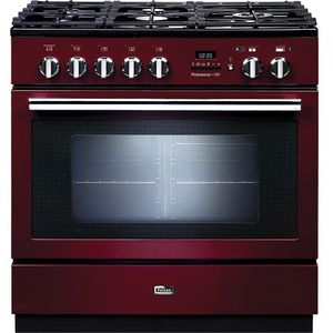 Falcon 102400500 Professional+ FXP 90 Cranberry Gas fornuis