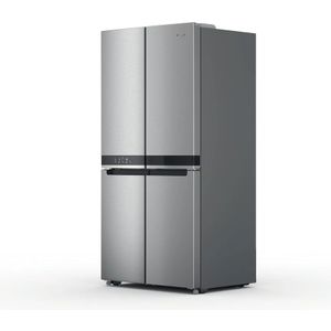 Whirlpool WQ9 B2L EF Whirlpool side-by-side koelkast: kleur rvs - WQ9 B2L EF