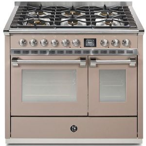 Steel AQ10SF-6W Fornuis Ascot 100- Gas Fornuis | Model 2024-Mat beige