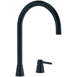 Lanesto 251337 Tweegatskeukenmengkraan Lanesto Osiris cone keukenmengkraan Sturdy Black pvd