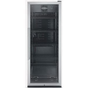 SEVERIN - Flessenkoelkast - Zwart - 237 liter netto - Met Slot - LED-binnenverlichting