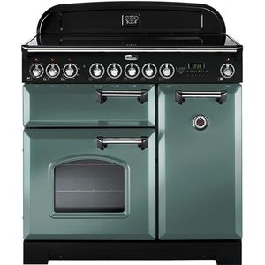 Falcon 100401511 Classic Deluxe 90 Olijfgroen Messing Inductie fornuis