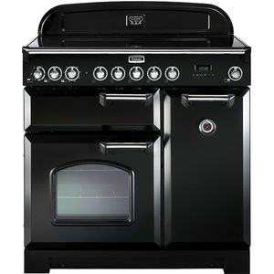 Falcon 100400101 Classic Deluxe 90 Black Chroom Inductie fornuis