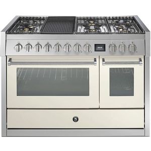 Steel GQ12SF-6B fornuis Genesi 120 - Gas fornuis | Model 2024-Mat wit