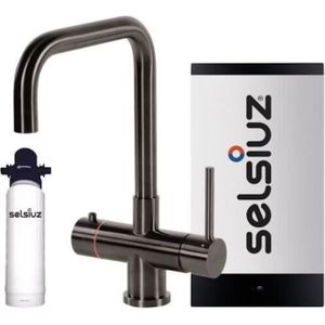Selzius 350327 kokendwaterset met filter en met haakse kraan