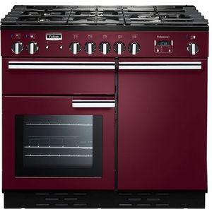 Falcon 102610500 Professional Plus 100 Cranberry Gas fornuis