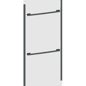 Neff Z912BAY0 Seamless Combination met Flex Design 120 cm Anthracite grey voor twee bakovens