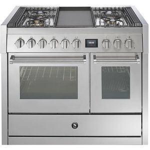 Steel GQ10SF-4T fornuis Genesi 100 - Gas fornuis | Model 2024-Inox