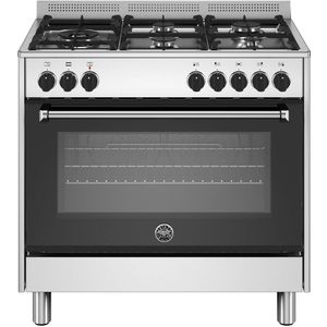 Bertazzoni MPL95L1EXE 90 cm Gasfornuizen 5 Branders Elektrische Oven