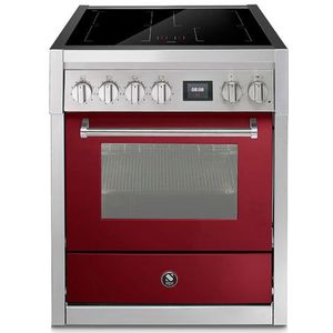 Steel GQ7S-4I fornuis Genesi 70 - Inductie fornuis | Model 2024-Glanzend bordeaux