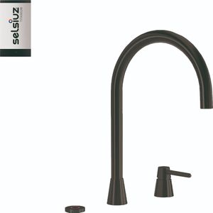 Selzius 350455 Osiris Cone Counter 3-in-1 Gun Metal - (Titanium single boiler)