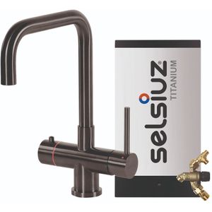 Selzius 350291 Gun metal - haaks (Titanium combi extra boiler)