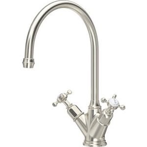 Perrin &amp; Rowe MK4385NM Minoan 4385 keukenkraan Nikkel mat