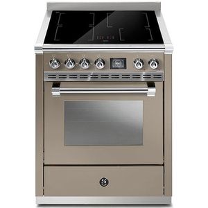 Steel AQ7S-4I Fornuis Ascot 70 - Inductie Fornuis Ascot | Model 2024-Mat beige