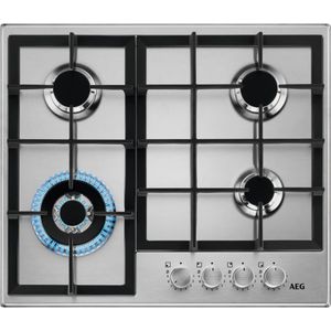 AEG HGB64420SM 6000 serie Slim line gas 60 cm