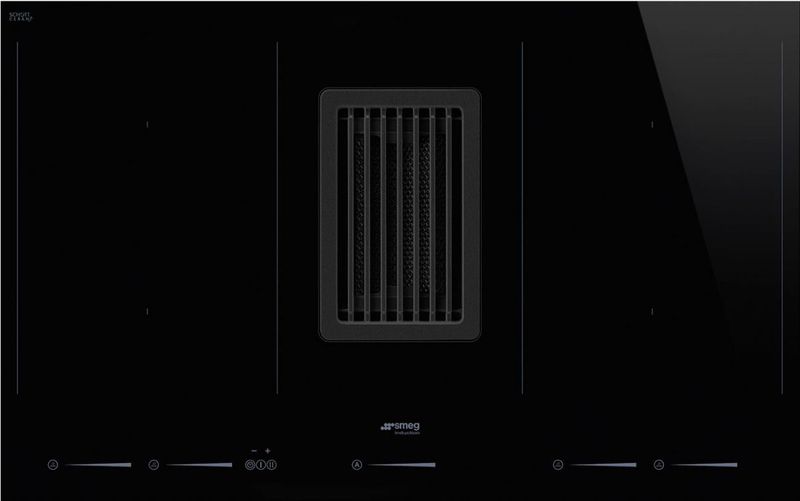 Smeg HOBD682D1 Induction hob with integrated hood