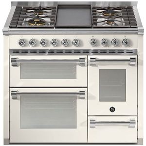 Steel AQ10SFF-4T Fornuis Ascot 100/3 - Gas Fornuis | Model 2024-Mat wit