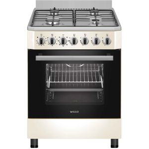 Wiggo WO-E605R(CX) Serie 5 - Gasfornuis - Cream Inox