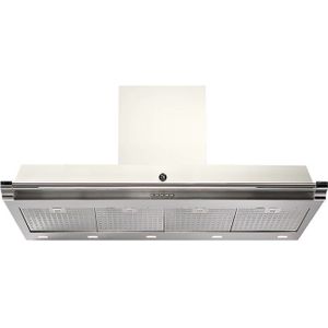 Steel AKL120 Afzuigkap Ascot 120cm-Mat wit