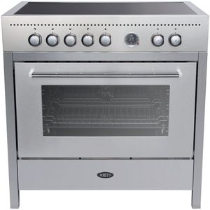 Boretti CRI915IX Inductiekookplaat 90cm 5 Zones