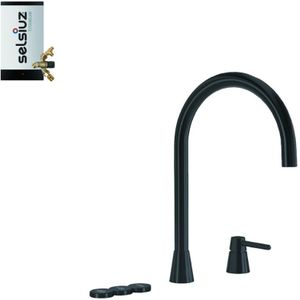 Selzius 350726 Osiris Design Cone Counter Sturdy Black Met Combi Extra Boiler Van Titanium 5 in 1