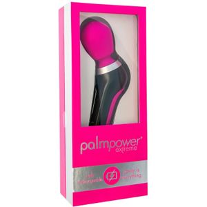 PalmPower Extreme Wand - oplaadbare roze-zwart vibrator
