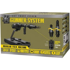 Gunner System - 3-In-1 Modular Fuck Machine - Black