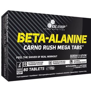 Beta-Alanine Carno Rush 80tabl