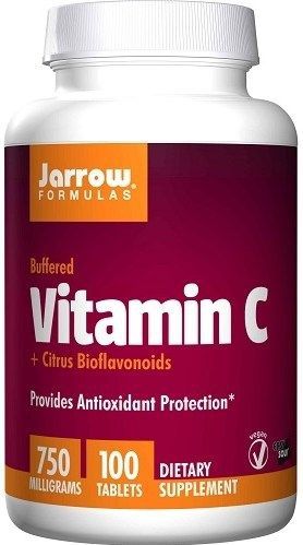 Vitamin C Buffered + citrusbioflavonoiden  100 tabletten | Jarrow Formulas