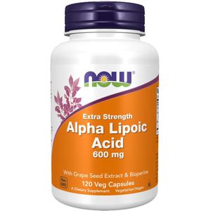 NOW FOODS - Alpha Lipoic Acid - 600mg - 60 V-Caps