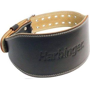 6 Inch Padded Leather Belt 1riem XL