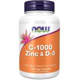 Vitamine C-1000, Zinc & D-3 100v-caps