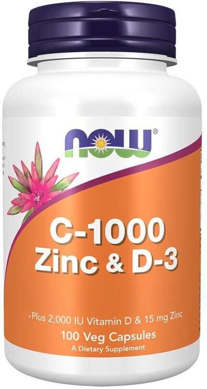 Vitamine C-1000, Zinc & D-3 100v-caps
