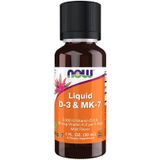 Now Foods - Vloeibaar D-3 & MK-7 - 30 ml - Vitamine D3