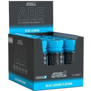 A.B.E. Pre-Workout Shots 12x 60ml Blue Lagoon