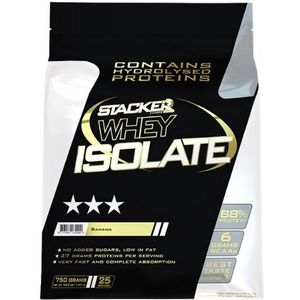 Whey Isolate Stacker 750gr Banaan