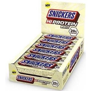 Snickers Hi Protein White Bar 12repen White Chocolate