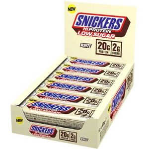 Snickers White Low Sugar High Protein Bar 12 repen