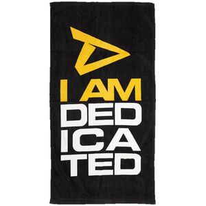 Dedicated - Towel - Zwart - 50cm x 100cm - Handdoek
