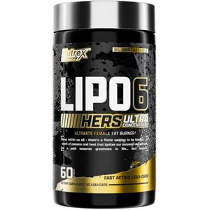 Nutrex - Lipo-6 Black Hers - Voedingssupplement - 60 Capsules